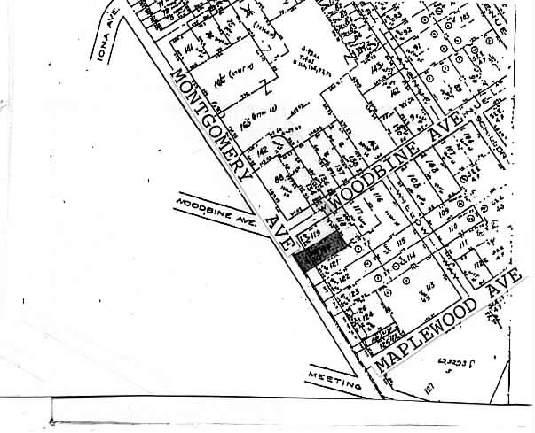 733 Montgomery Ave, Narberth, PA à louer - Plan cadastral – Image 3 sur 7