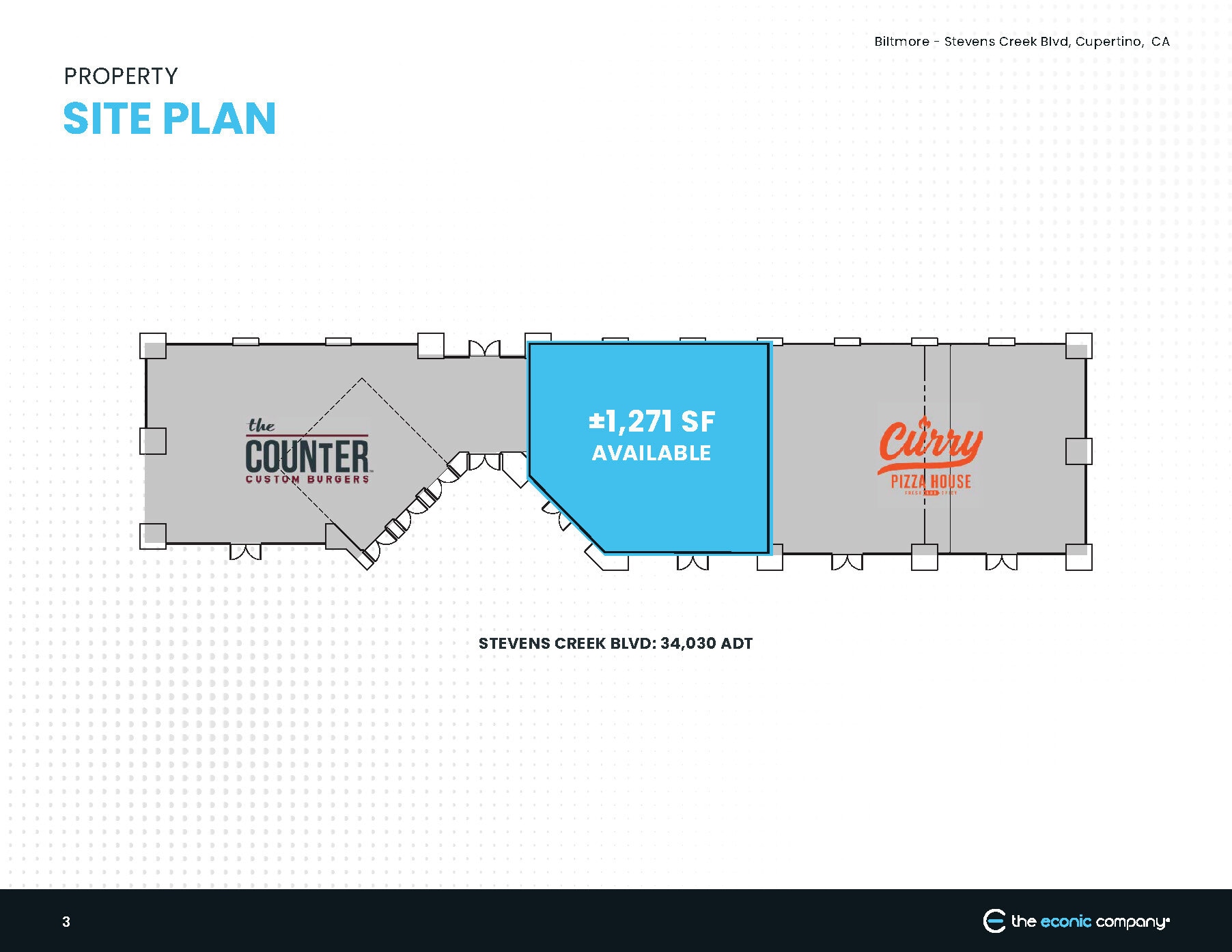 20030-20080 Stevens Creek Blvd, Cupertino, CA à louer Plan de site– Image 1 sur 1