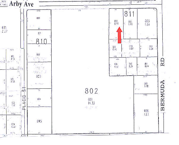 365 E Arby Ave, Las Vegas, NV à louer - Plan cadastral – Image 3 sur 3