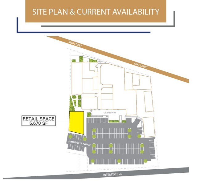1859 Summerville Ave, Charleston, SC à louer - Plan de site – Image 3 sur 5