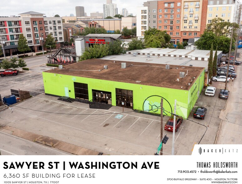 1005 Sawyer St, Houston, TX à louer - Photo de l’immeuble – Image 2 sur 9