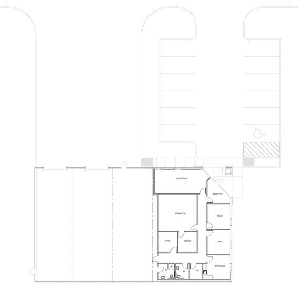17675 Telge Rd, Cypress, TX à louer - Plan d’étage – Image 2 sur 4