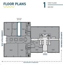 8401 Connecticut Ave, Chevy Chase, MD à vendre Plan d’étage– Image 1 sur 1