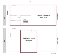 4033 Cambie St, Vancouver, BC à louer Plan d’étage– Image 2 sur 2