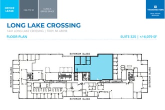 1441 W Long Lake Rd, Troy, MI à vendre Plan d’étage– Image 1 sur 1