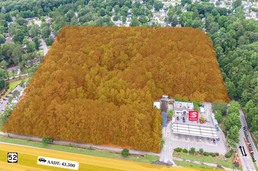 HWY 52 & WINDSOR MILL | GOOSE CREEK SC 29445 rd, Goose Creek, SC à vendre - Aérien – Image 2 sur 9