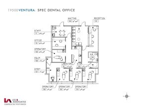19500-19510 Ventura Blvd, Tarzana, CA à louer Plan d’étage– Image 1 sur 2