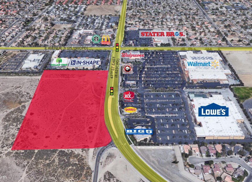 47th St, Palmdale, CA à vendre Photo principale– Image 1 sur 4