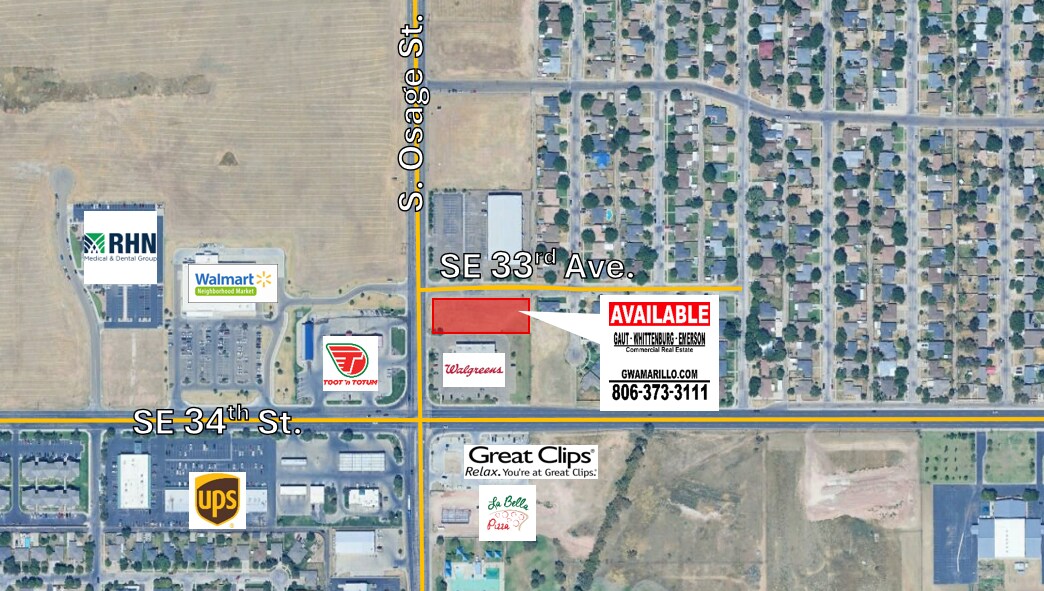 3305 S Osage St, Amarillo, TX à vendre Photo de l’immeuble– Image 1 sur 3