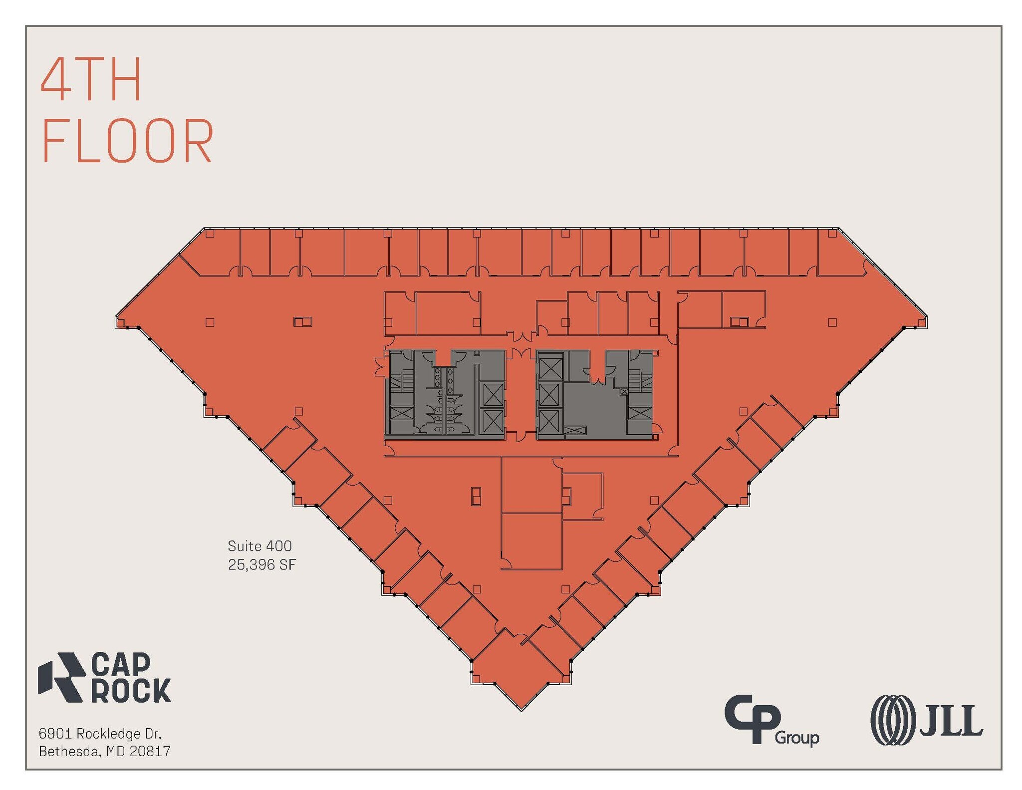 6903 Rockledge Dr, Bethesda, MD à louer Plan d’étage– Image 1 sur 1