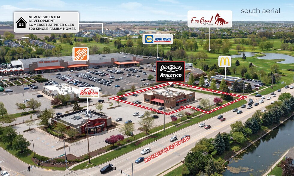 2870-2872 Us-34, Oswego, IL à vendre - Photo de l’immeuble – Image 3 sur 10