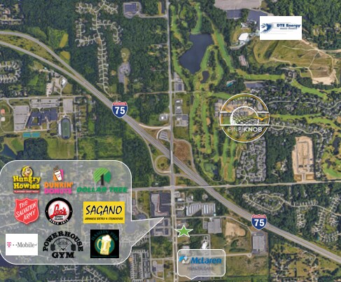 6300 Sashabaw Rd, Village of Clarkston, MI à louer - Photo de l’immeuble – Image 2 sur 5