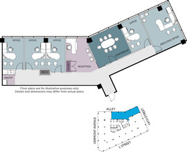 1101 Vermont Ave NW, Washington, DC à louer Plan d’étage– Image 1 sur 1