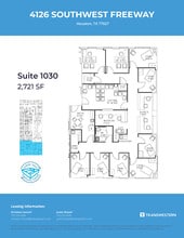 4126 Southwest Fwy, Houston, TX à louer Plan d’étage– Image 1 sur 1