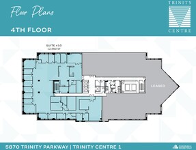 5870 Trinity Pky, Centreville, VA à louer Plan d’étage– Image 1 sur 1