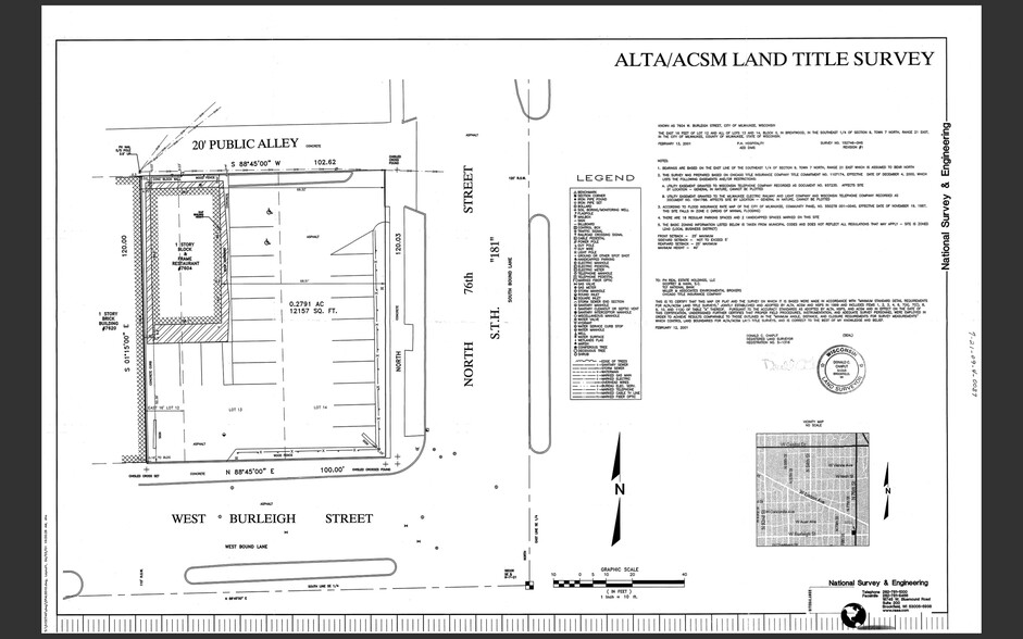 7604 W Burleigh St, Milwaukee, WI à louer - Plan cadastral – Image 2 sur 26