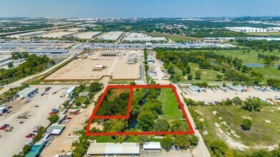 500 W Oakdale Drive, Grand Prairie, TX 75050, Grand Prairie, TX - Vue aérienne vue de carte