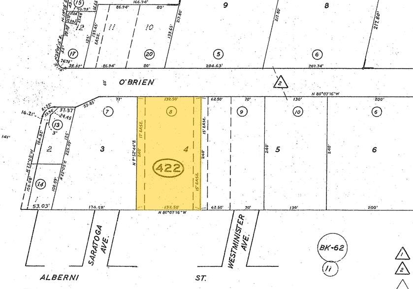 960-970 O'Brien Dr, Menlo Park, CA à louer - Plan cadastral – Image 3 sur 5