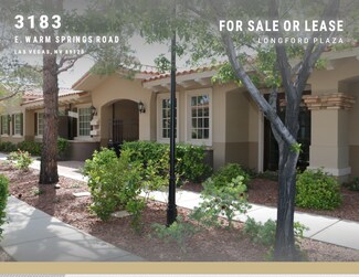 Plus de détails pour 3183 E Warm Springs Rd, Las Vegas, NV - Bureau à vendre