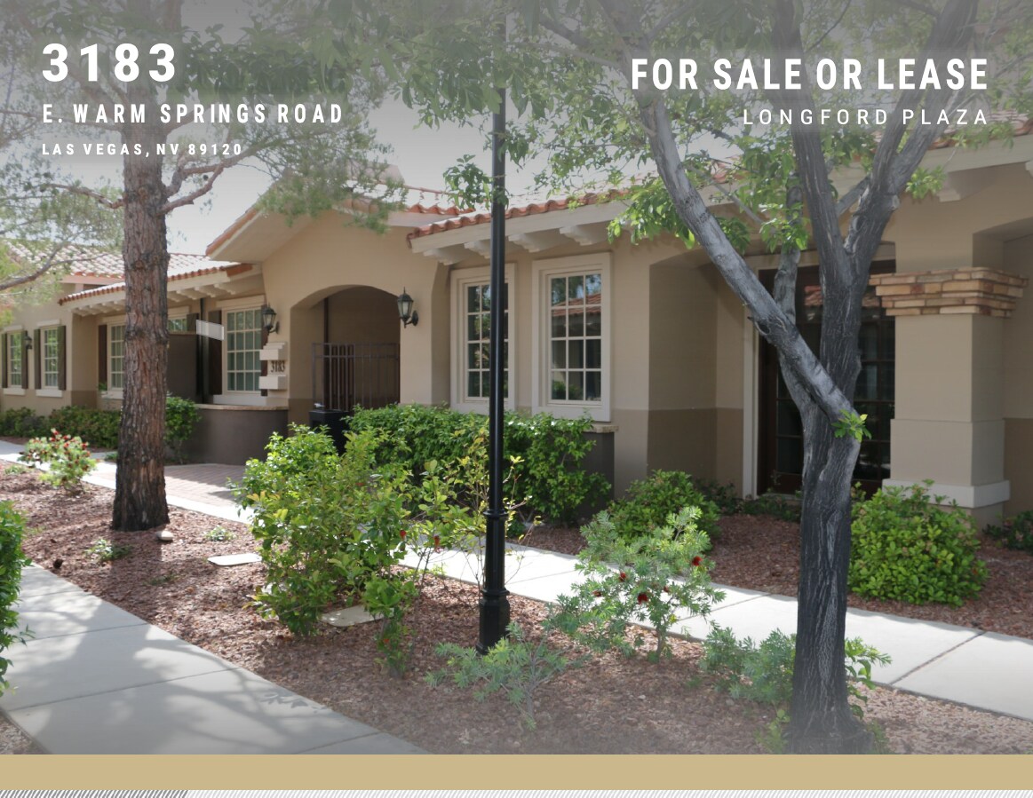 3183 E Warm Springs Rd, Las Vegas, NV à vendre Photo principale– Image 1 sur 18