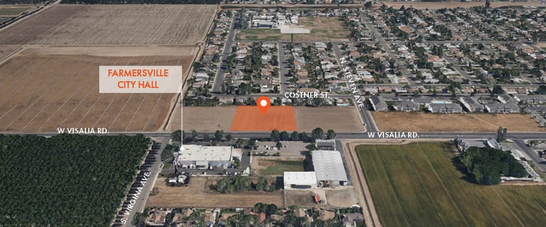 01 W Visalia Rd, Farmersville, CA à vendre Aérien– Image 1 sur 4