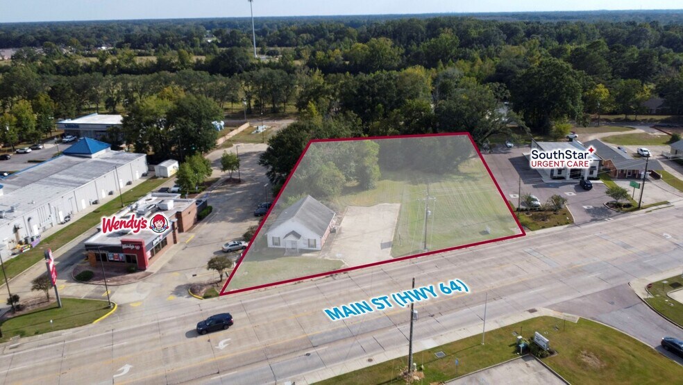 5734 Main St, Zachary, LA à vendre - Aérien – Image 1 sur 4