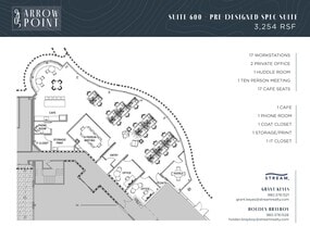 9405 Arrowpoint Blvd, Charlotte, NC à louer Plan d’étage– Image 1 sur 2