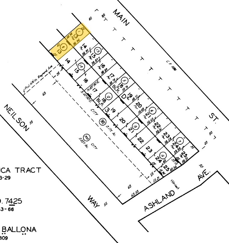 2736 Main St, Santa Monica, CA à louer Plan cadastral– Image 1 sur 19