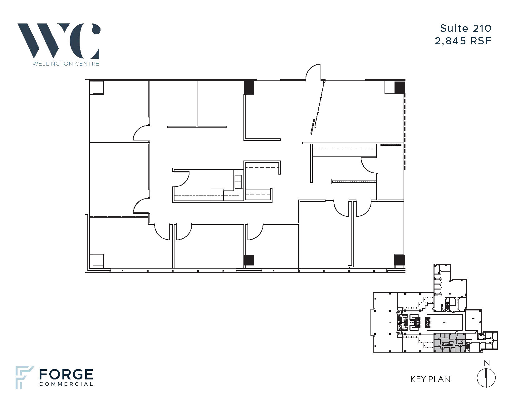 14643 N Dallas Pky, Dallas, TX à louer Plan d’étage– Image 1 sur 1