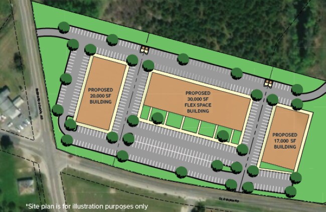 1027 Old Bunn Rd, Zebulon, NC à vendre - Plan de site – Image 2 sur 9