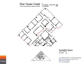 3101 Towercreek Pkwy SE, Atlanta, GA à louer Plan d’étage– Image 1 sur 1