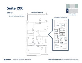 125 Cool Springs Blvd, Franklin, TN à louer Plan d’étage– Image 2 sur 3