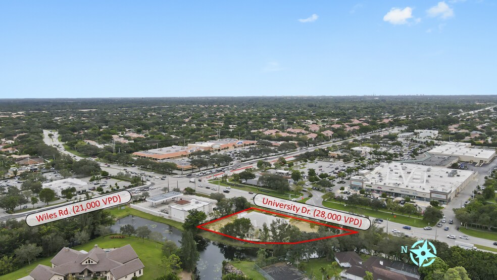 4500-4500 N University Dr, Coral Springs, FL à louer - Aérien – Image 3 sur 16