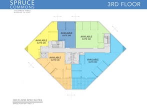 1533 Spruce St, Riverside, CA à louer Plan d’étage– Image 1 sur 1