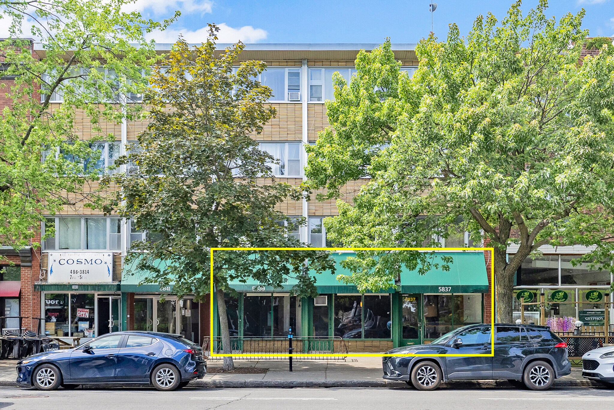 5833-5837 Sherbrooke Rue O, Montréal, QC à louer Photo intérieure– Image 1 sur 13