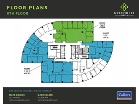 7501 Greenway Center Dr, Greenbelt, MD à louer Plan d’étage– Image 1 sur 1