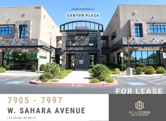 Plus de détails pour 7905-7995 W Sahara Ave, Las Vegas, NV - Bureau à louer