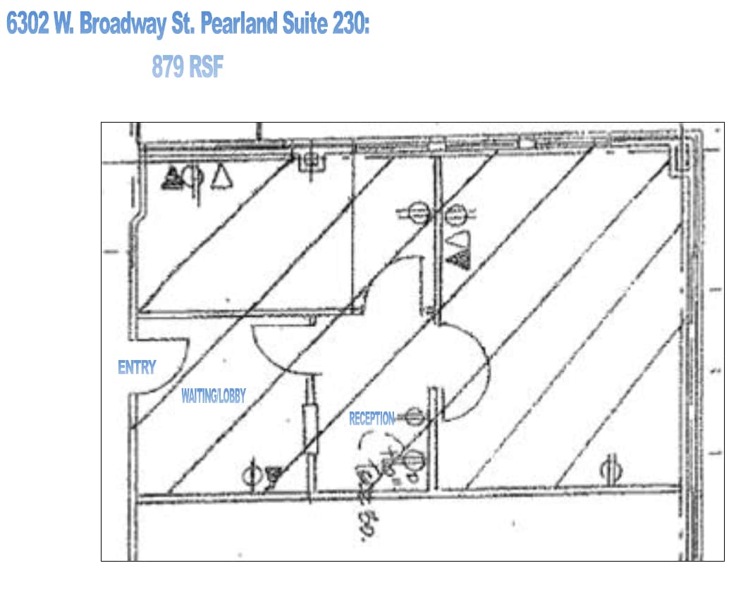 6302 W Broadway St, Pearland, TX à louer Plan d’étage– Image 1 sur 5