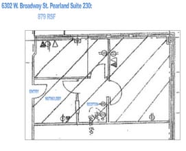 6302 W Broadway St, Pearland, TX à louer Plan d’étage– Image 1 sur 5