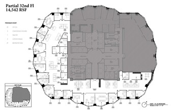 633 W 5th St, Los Angeles, CA à louer Plan d’étage– Image 1 sur 4