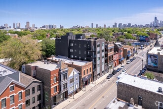 2219-2221 N Clybourn Ave, Chicago, IL - VUE AÉRIENNE  vue de carte