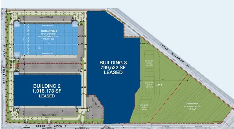 815 S Redlands Ave, Perris, CA à louer - Plan de site – Image 3 sur 3