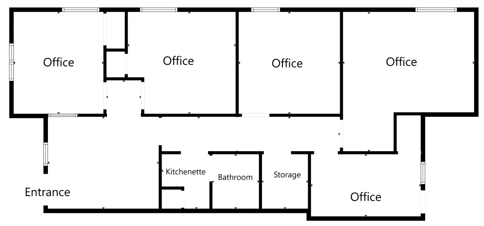 500 W 15th St, Edmond, OK à louer - Plan d’étage – Image 2 sur 2
