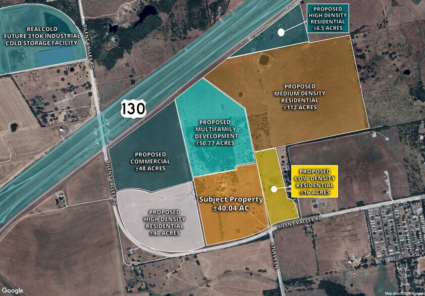 1301 Silent Valley Rd, Lockhart, TX à vendre - Aérien – Image 2 sur 2