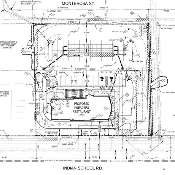 4126 E Indian School Rd, Phoenix, AZ à louer - Plan de site – Image 3 sur 35