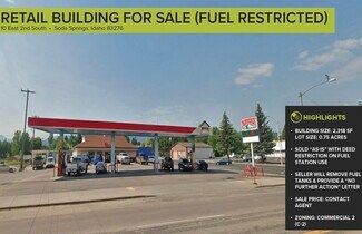 Plus de détails pour 10 E 2nd S, Soda Springs, ID - Local commercial à vendre