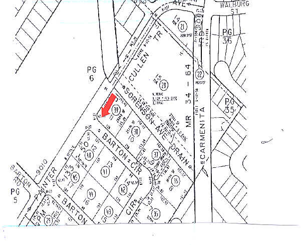 13201 Barton Cir, Santa Fe Springs, CA à louer - Plan cadastral – Image 2 sur 13