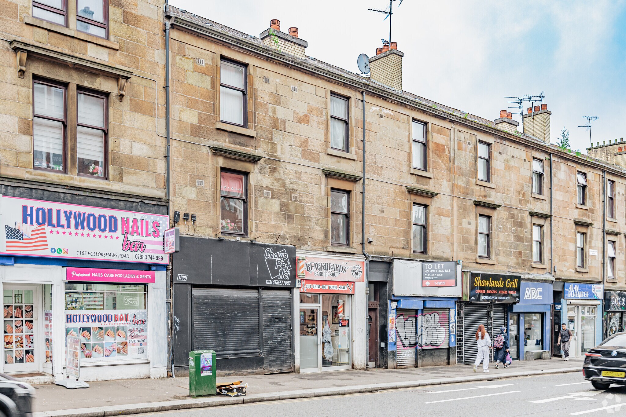 1109-1113 Pollokshaws Rd, Glasgow à louer Photo principale– Image 1 sur 3