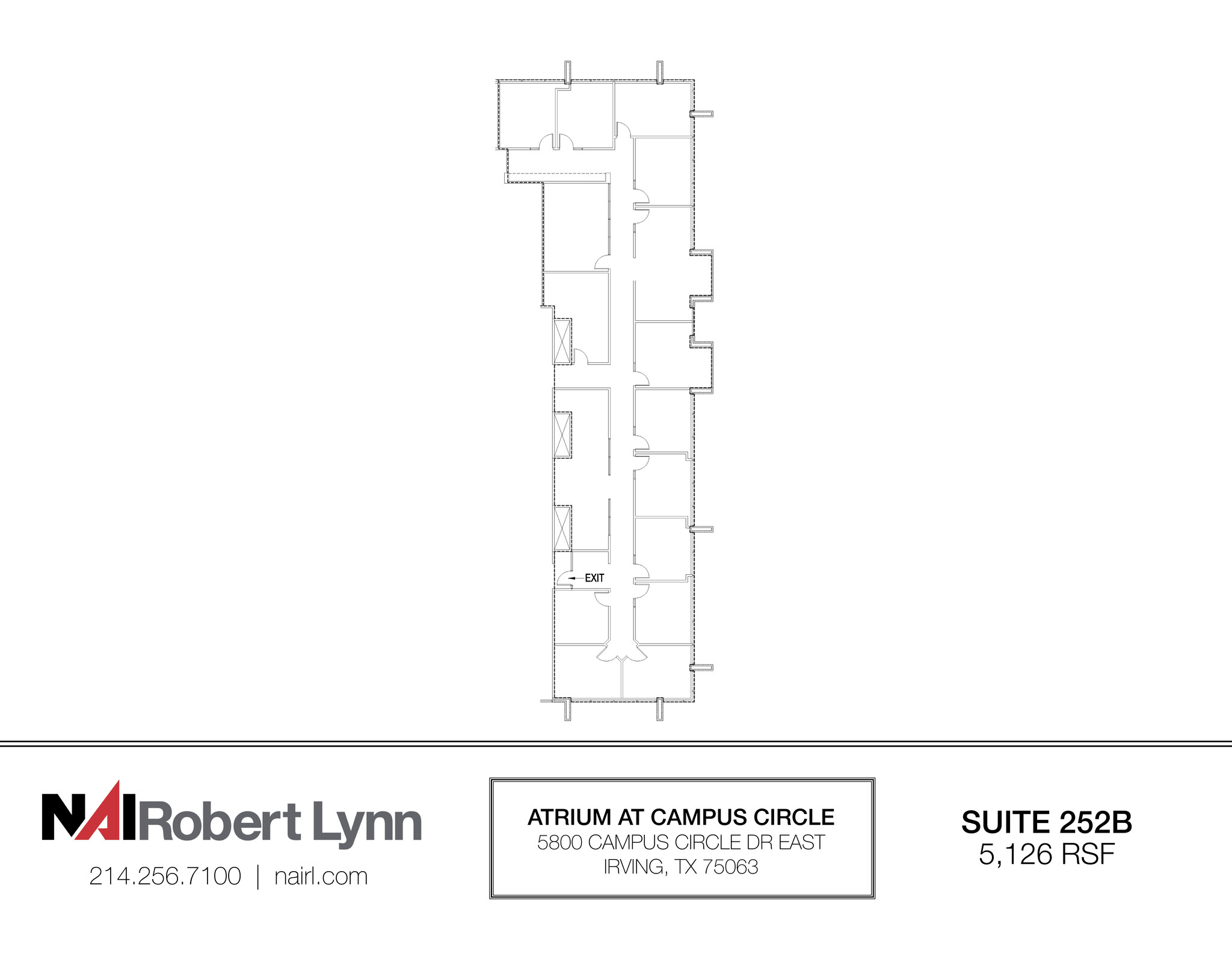 5800 Campus Circle Dr E, Irving, TX à louer Plan d’étage– Image 1 sur 1