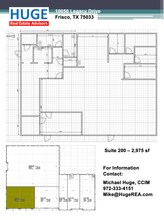 10050 Legacy Dr, Frisco, TX à vendre Plan d’étage– Image 1 sur 1